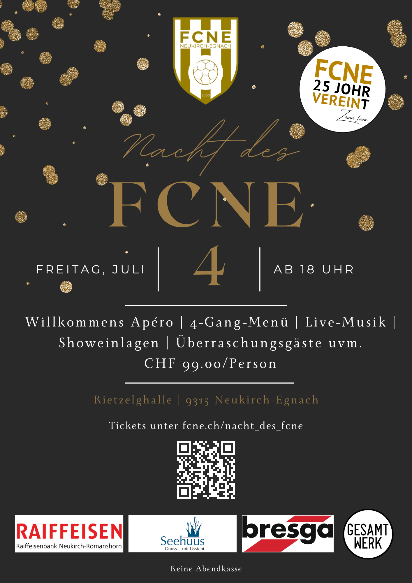 Ticket sichern - Nacht des FCNE